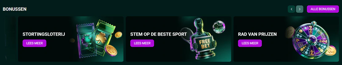 spinbetter casino bonussen